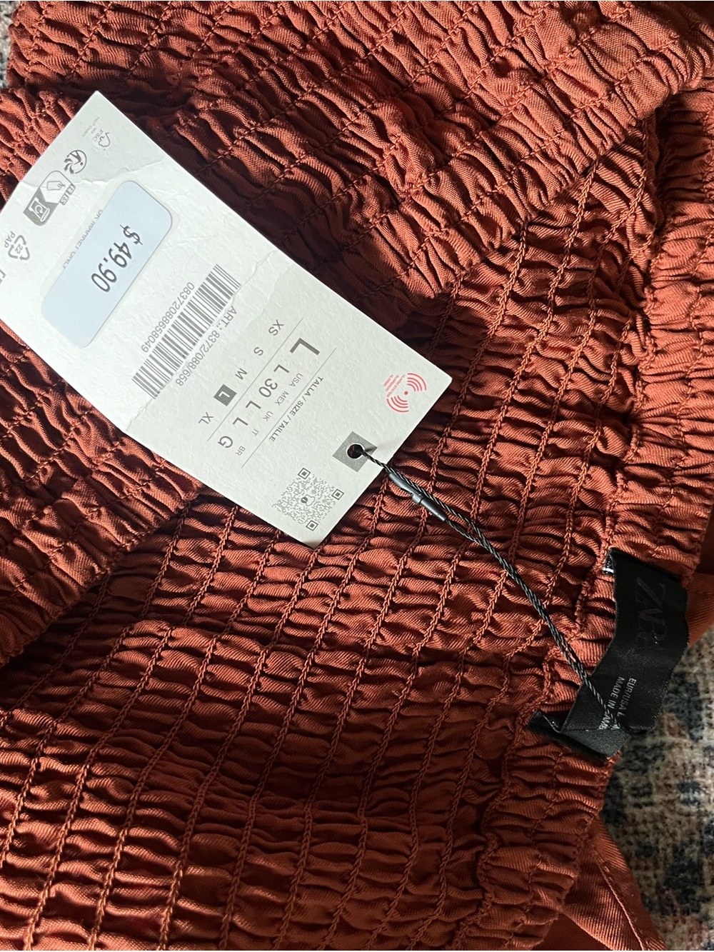 Zara Ruffle Cami & Smocked Mini Skort Set - Picture 3 of 4